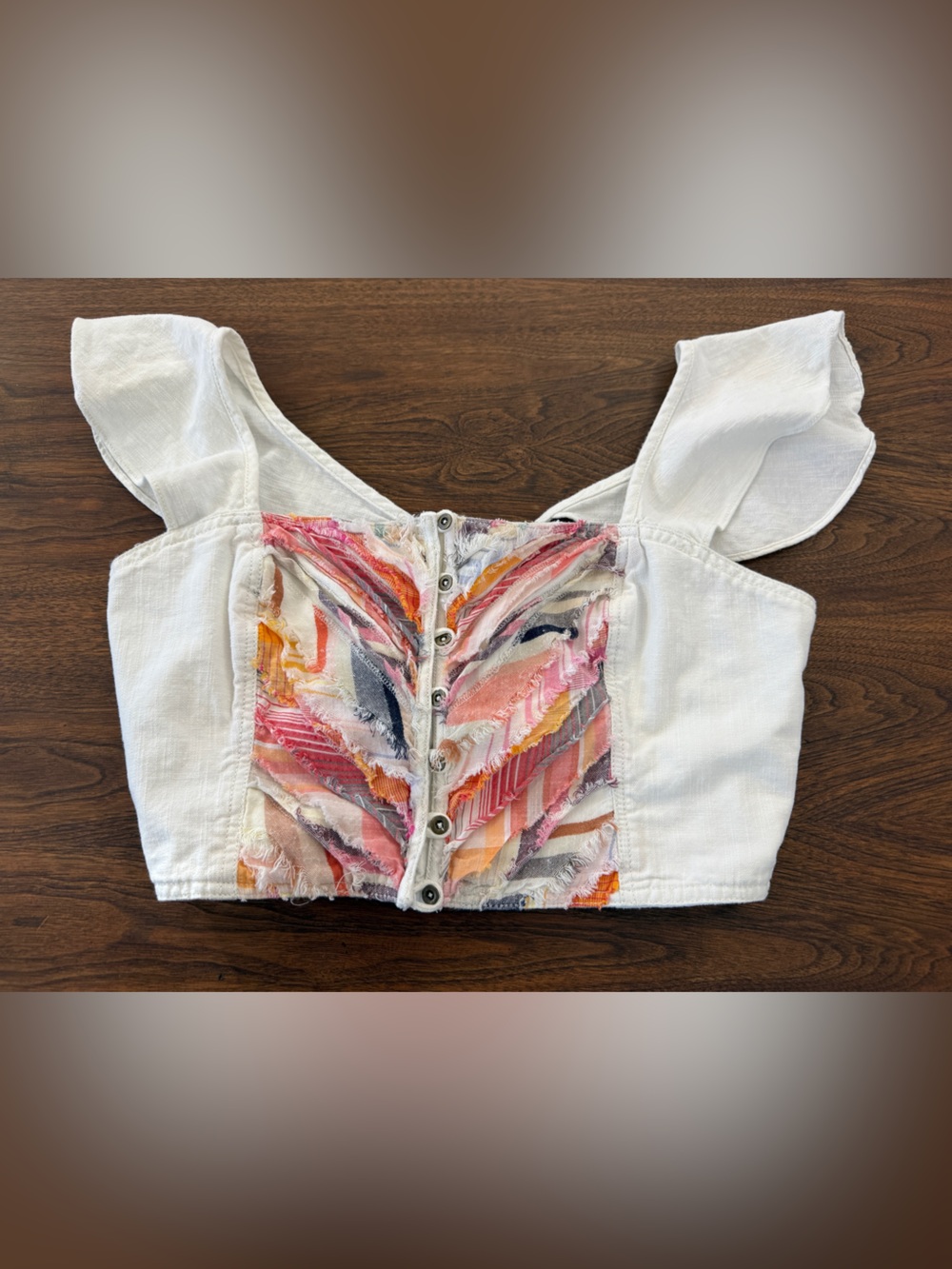 Pilcro Patchwork Apron Tank - Picture 13 of 15